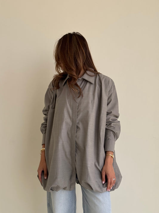 8233 Dark Grey Shirt For Women