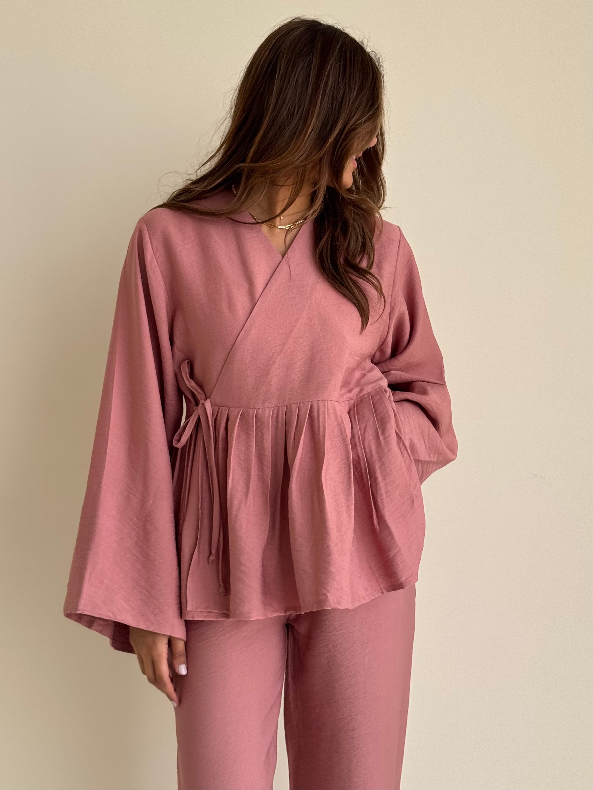 8234 Multi-Color Top And Pants Set For Women