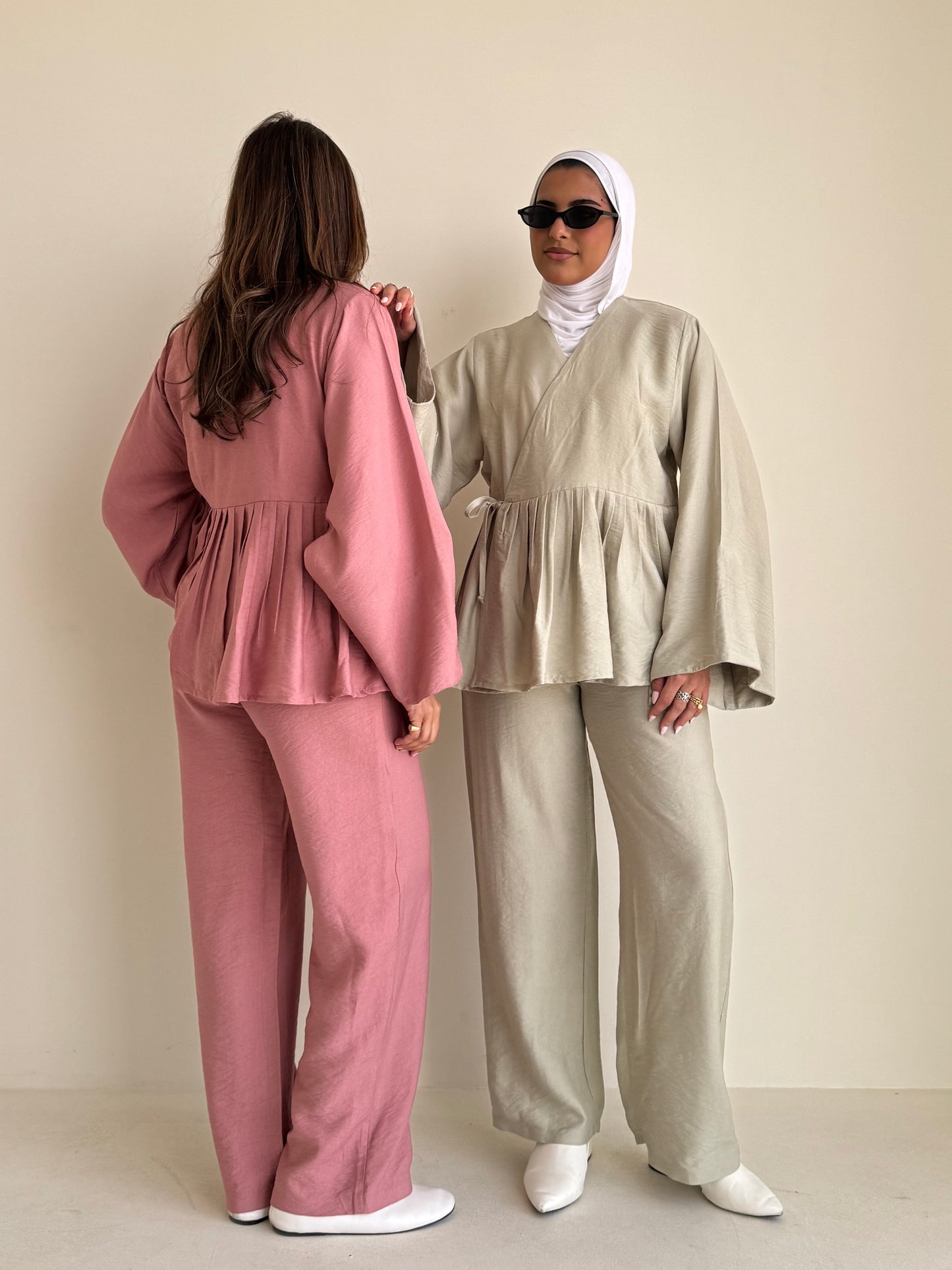 8234 Multi-Color Top And Pants Set For Women