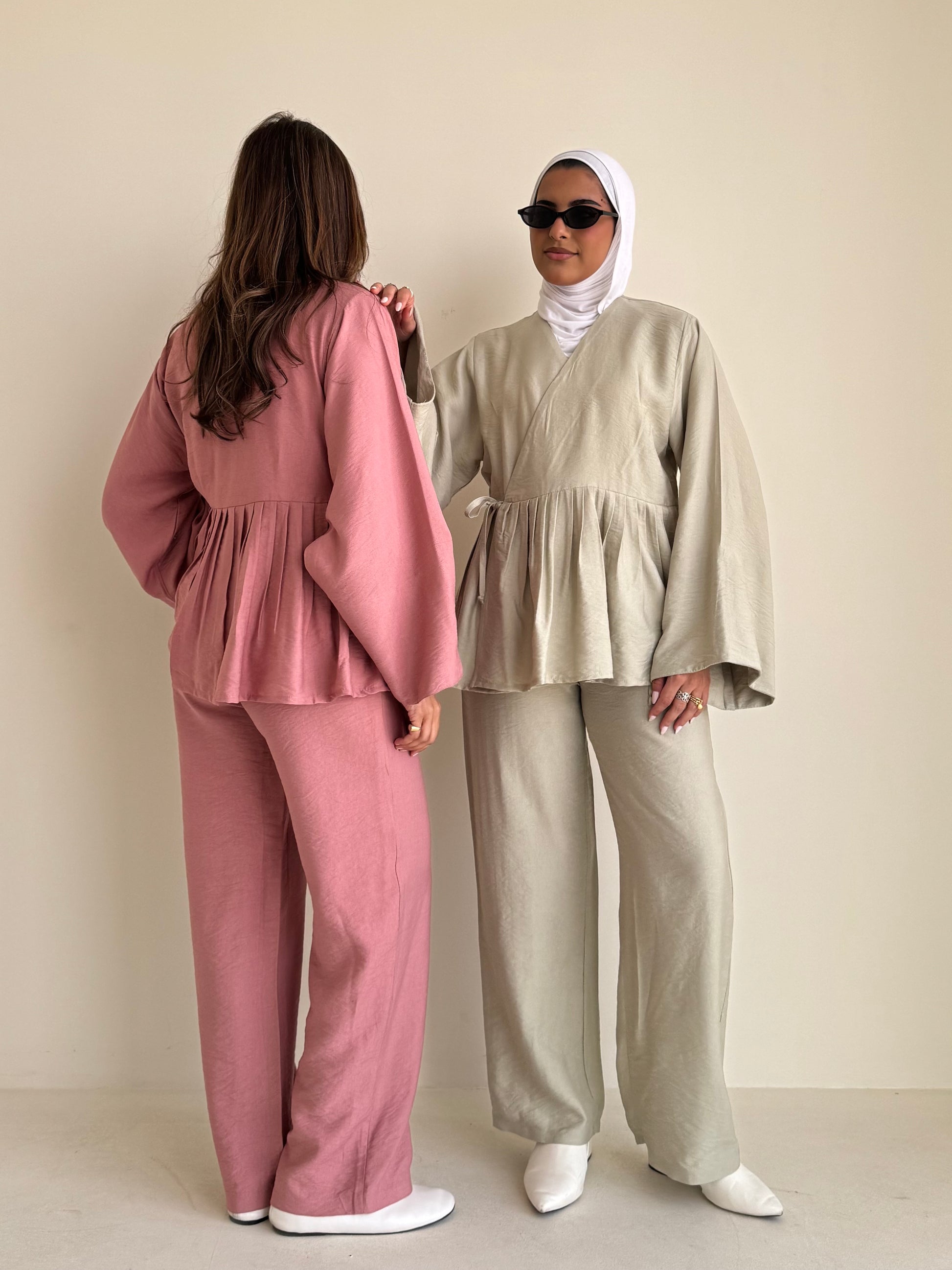 8234 Multi-Color Top And Pants Set For Women