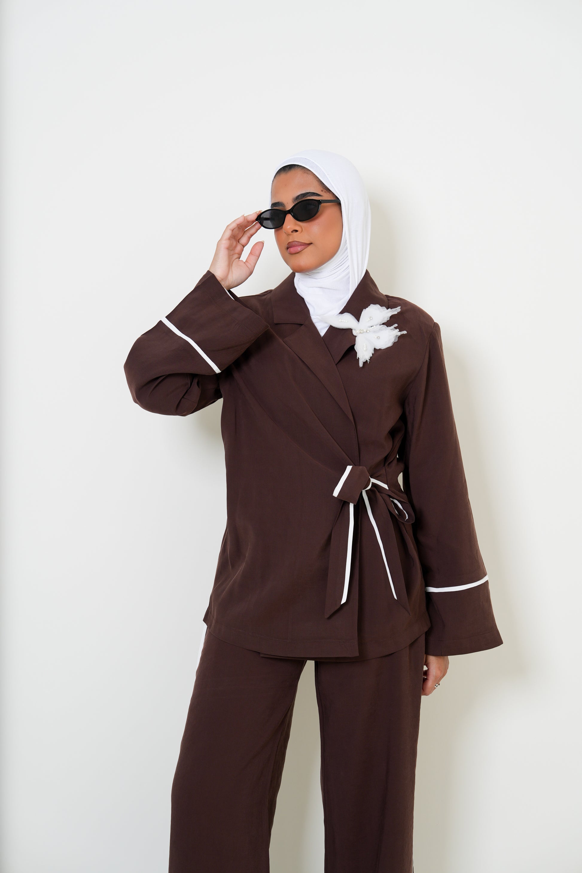 7897 Brown Set For Women