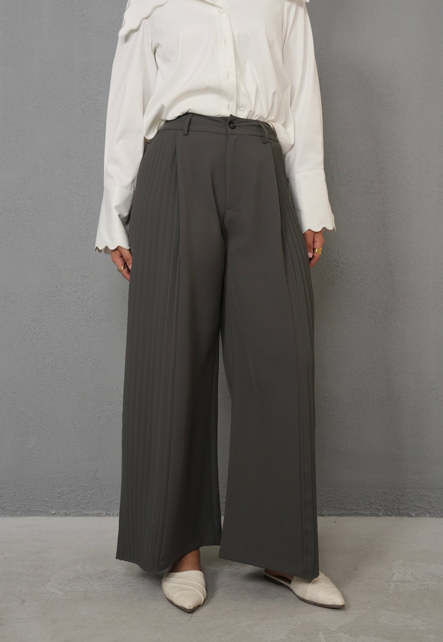 7827 Grey Pant For Women