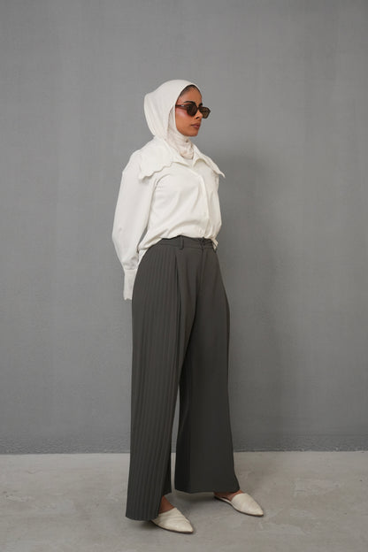 7827 Grey Pant For Women