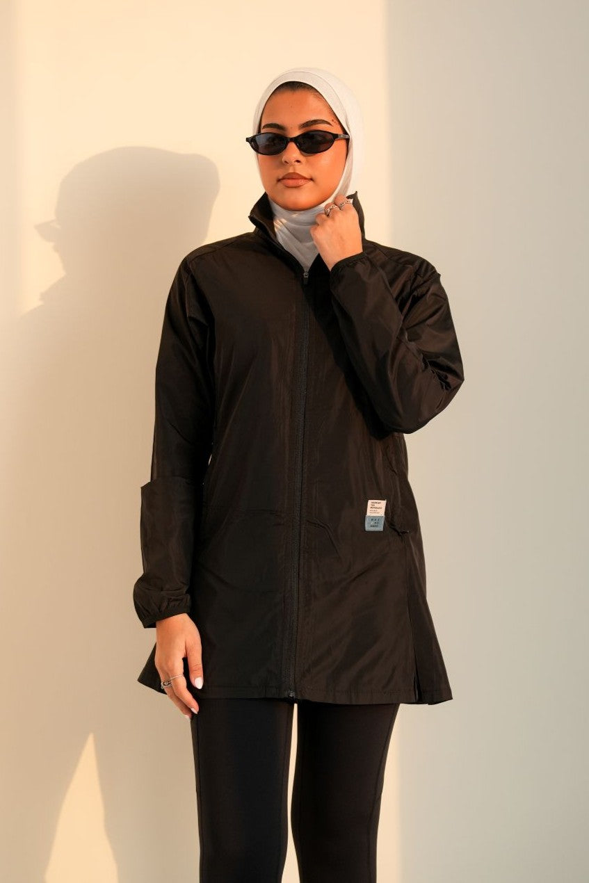 Not So Basic Black Long Jacket
