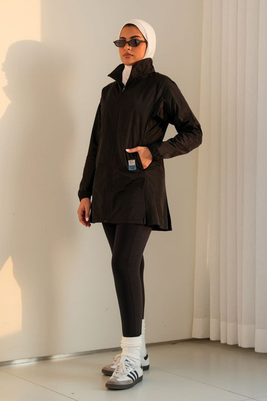 Not So Basic Black Long Jacket