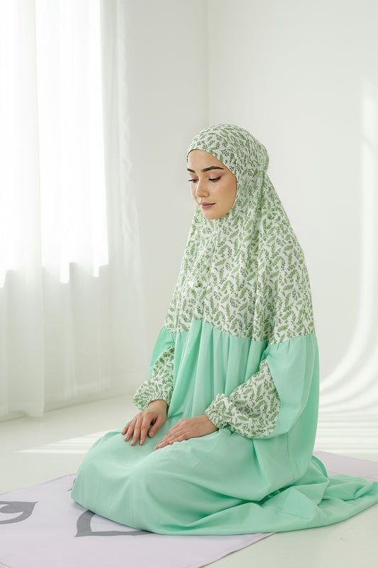 Green Prayer Dress Al Jazeera For Women