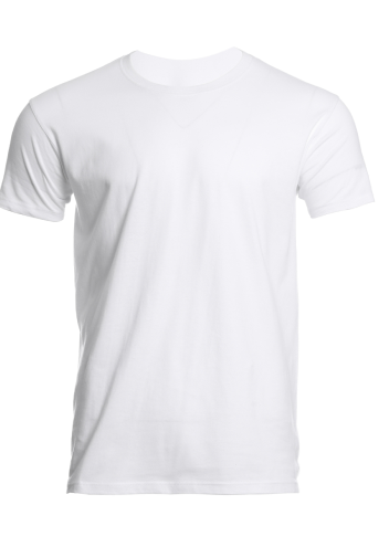 Plain T - shirt for men - White