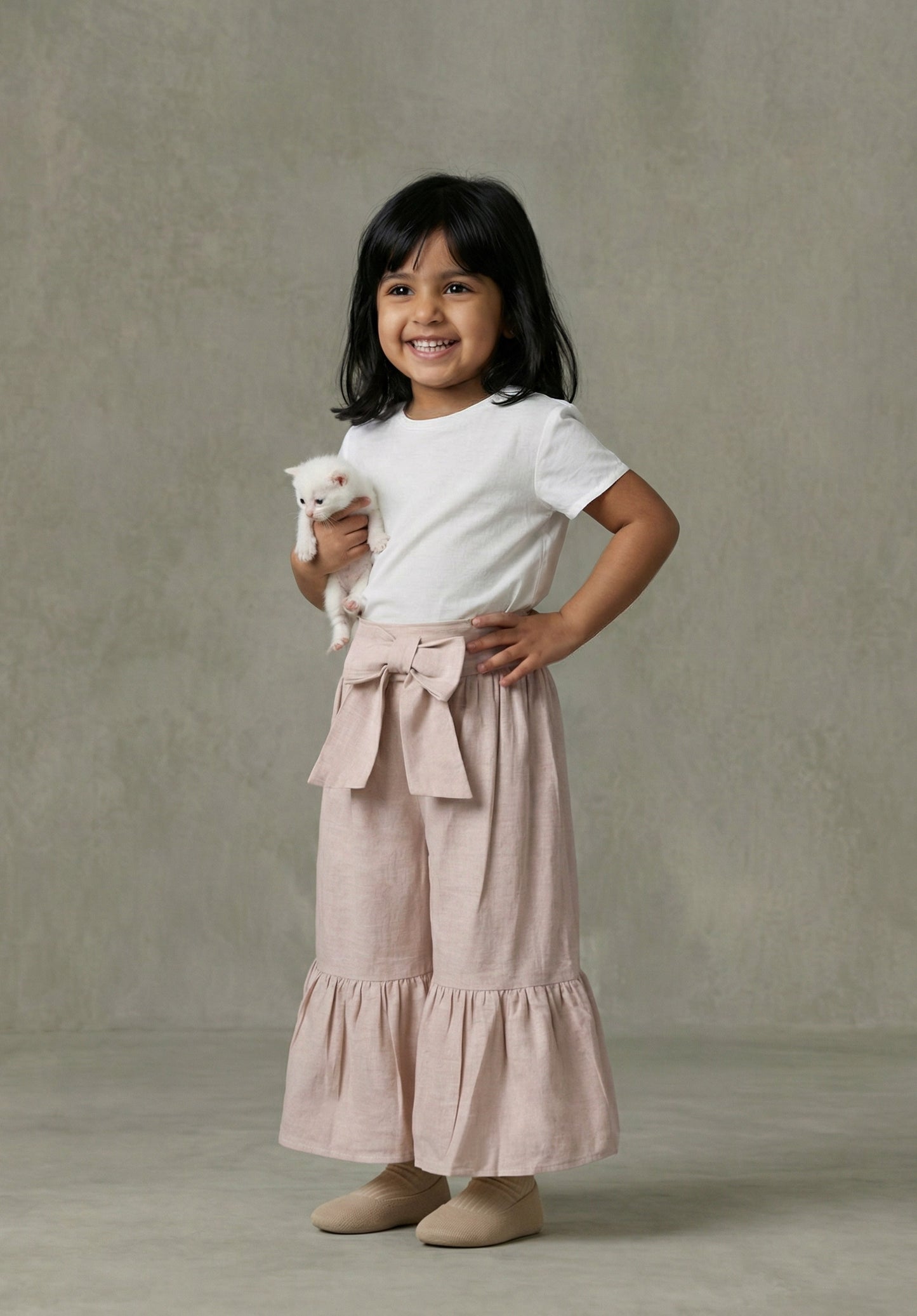 TIYA S0443 Beige Pants