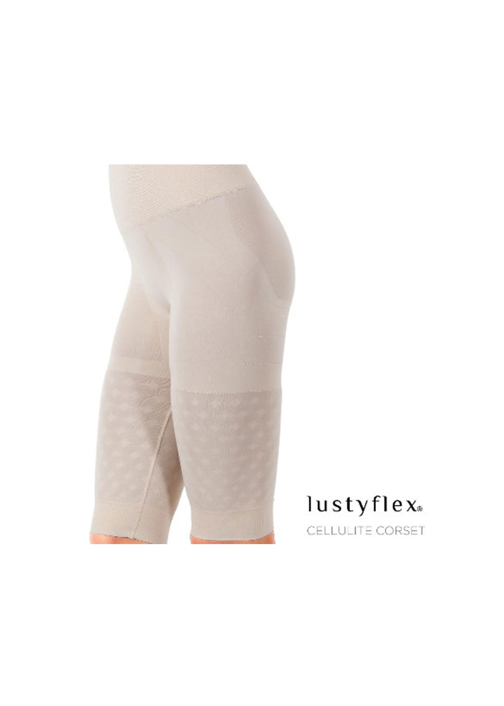 شورت طويل من Lustyflex لعلاج السيلوليت ورفع الجسم وتقويته