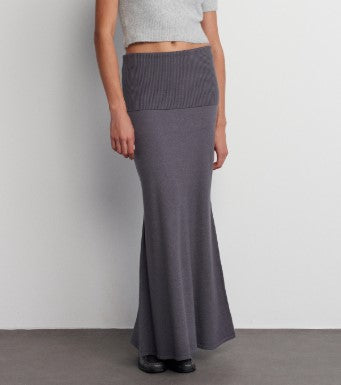 7732 Grey Skirt For Women