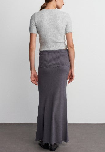 7732 Grey Skirt For Women