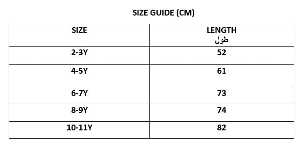 National Day Green Sleeve Dress 7361 (With Name Embroidery Option)