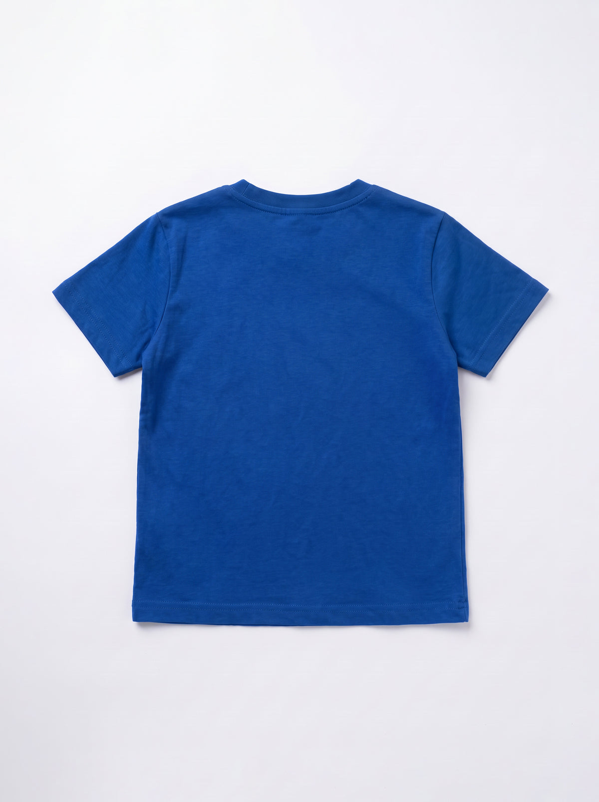 Blue T-shirt With Kuwait Football Design For Kids