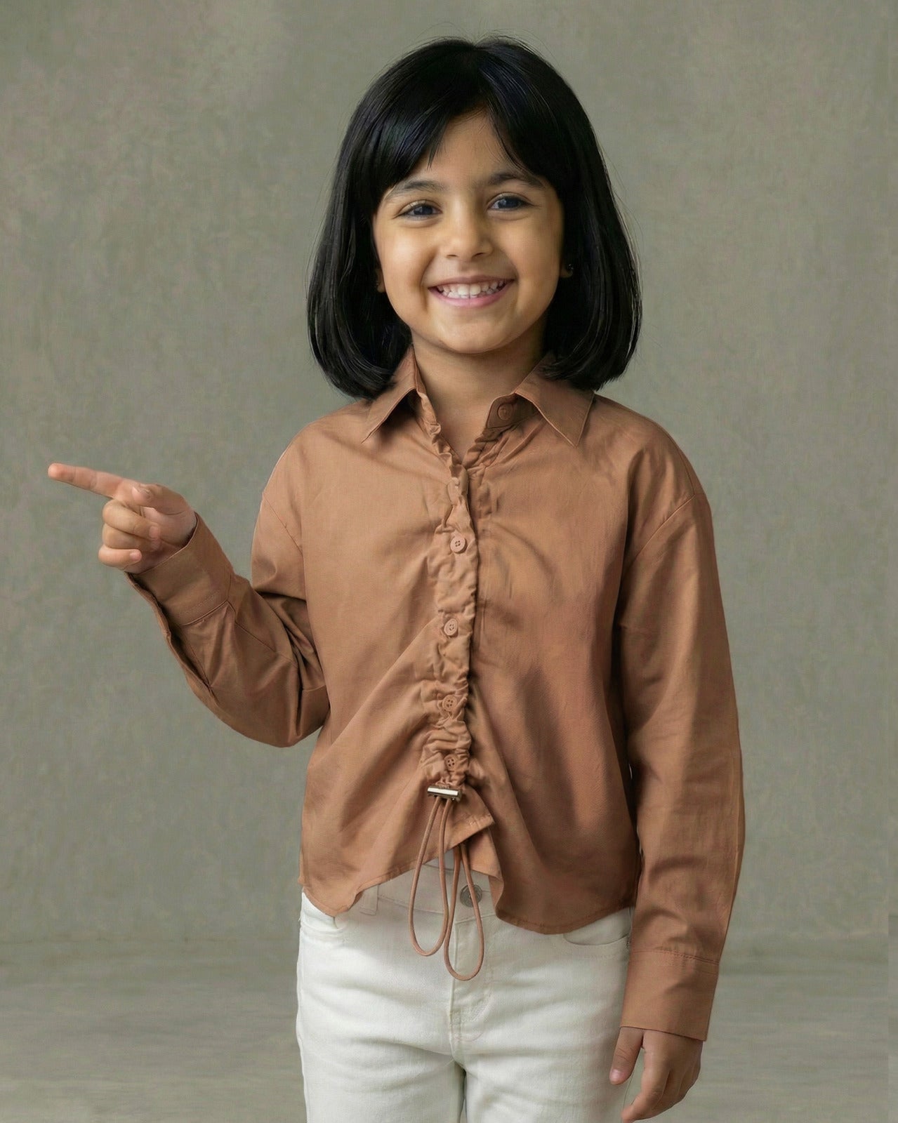 TIYA T0534 Brown T-Shirt