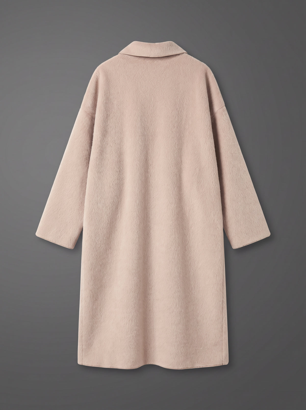 8311 Light Beige Long Jacket For Women