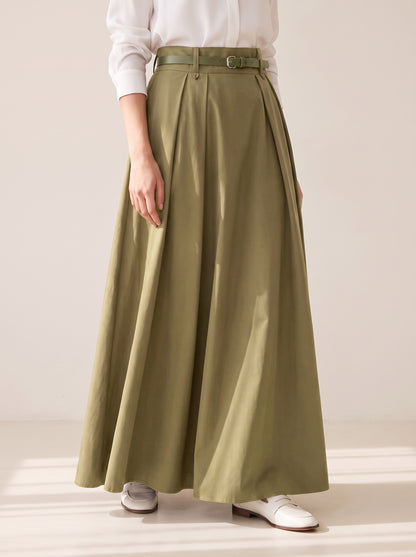 8325 Light Beige Skirt For Women