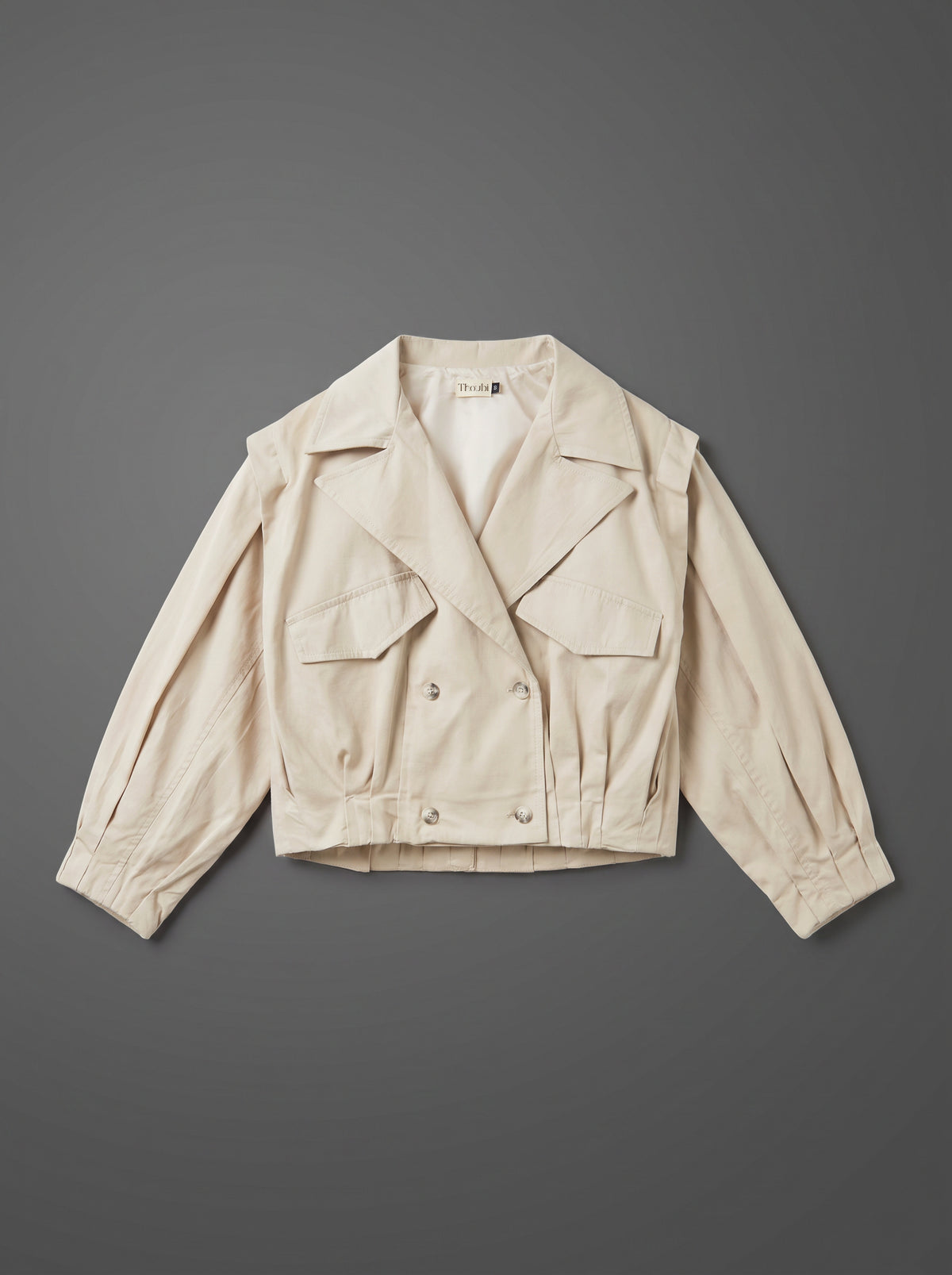 8356 Light Beige Jacket For Women