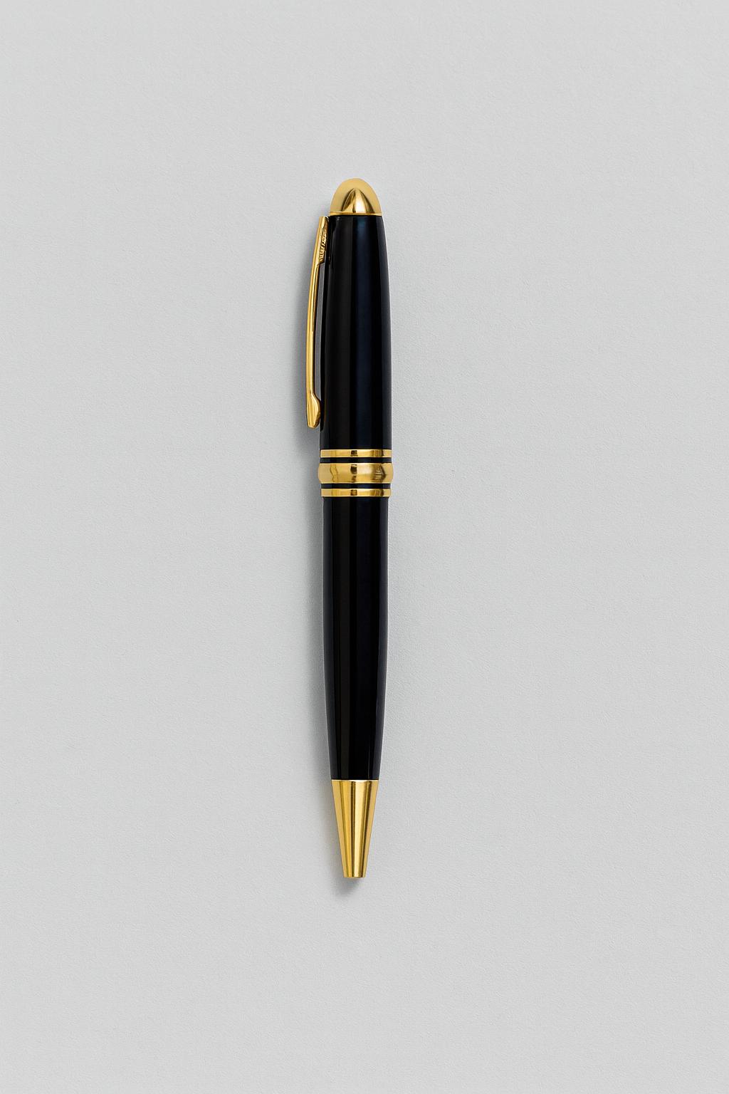 Black And Gold Ball-Point Pen