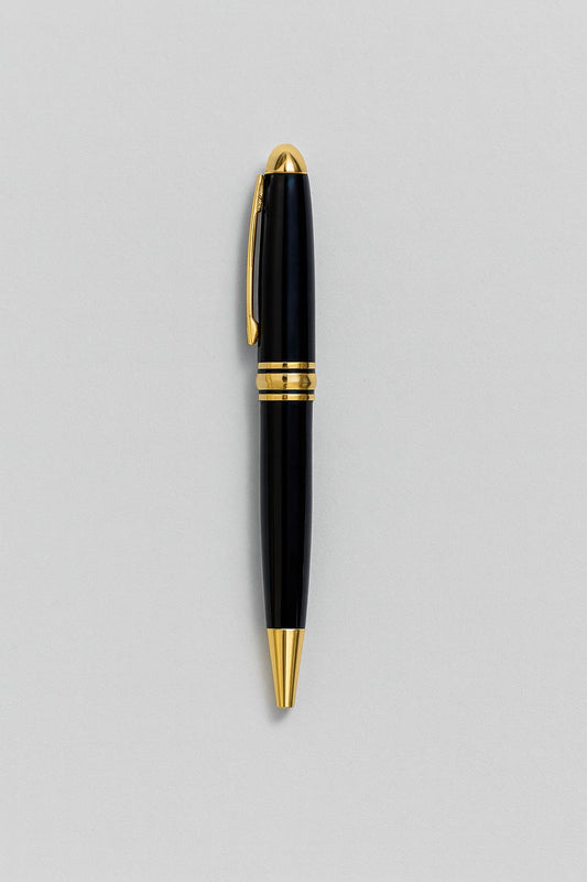 Black And Gold Ball-Point Pen
