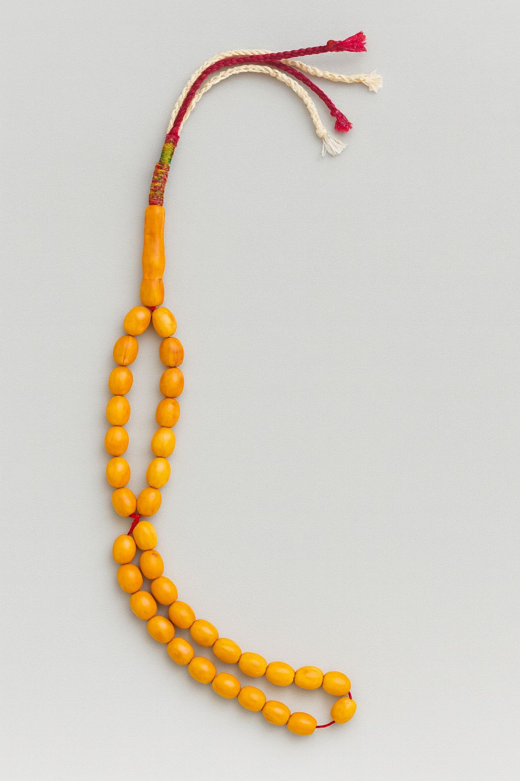 Yellow Misbah With White Karkoosha