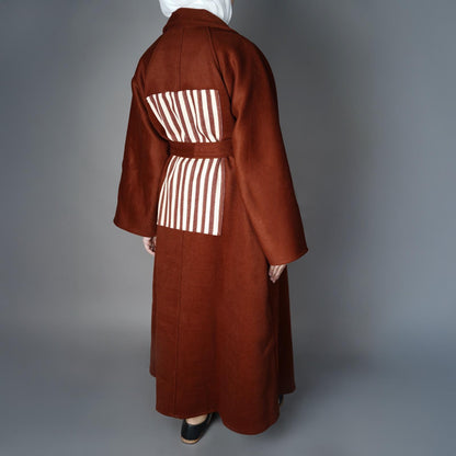 7989 Brown Bisht For Women From Ghazel
