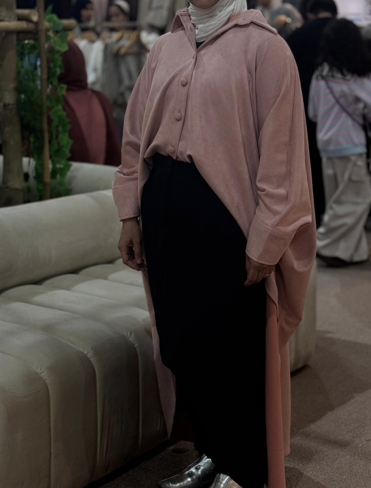 7990 Multi-Color Sueda Shirt For Women From Ghazel
