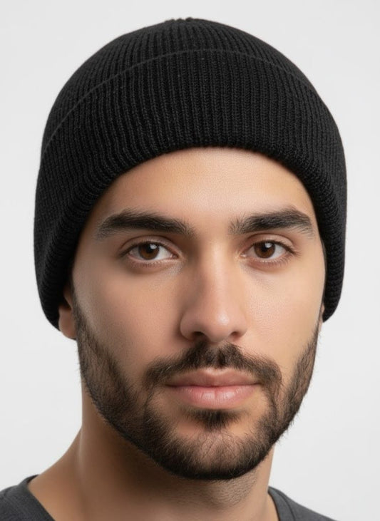 Black Beanie For Men