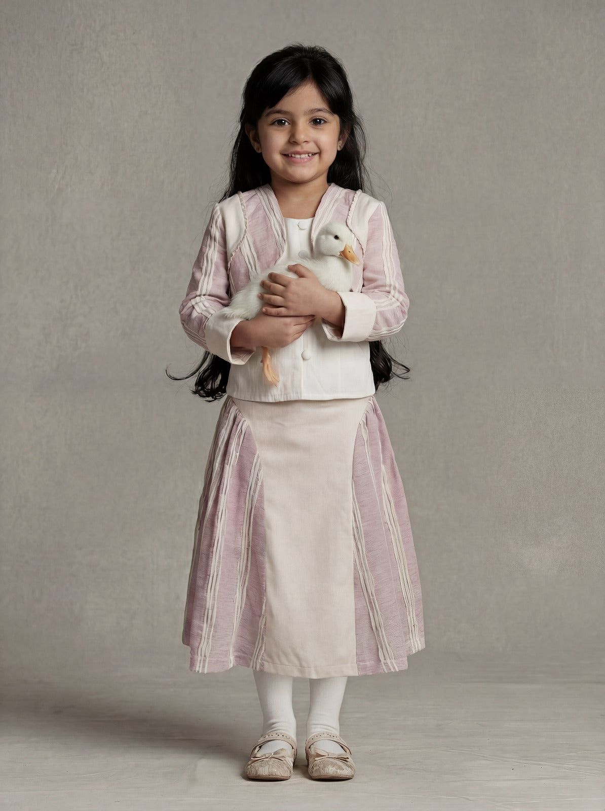 TIYA ST394 Pink Daraa Set