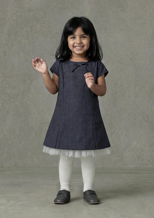 TIYA B0516 Grey Dress