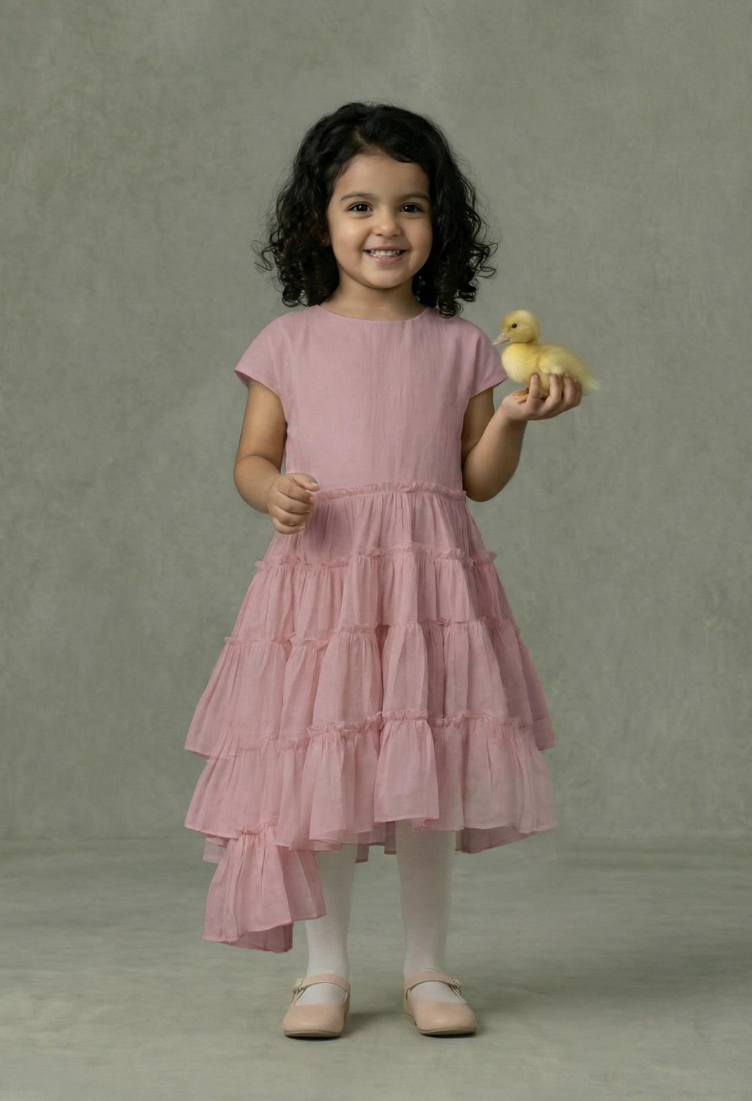 TIYA B0535 Pink Dress