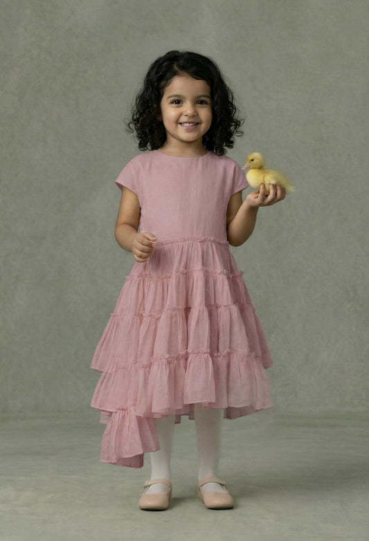 TIYA B0535 Pink Dress