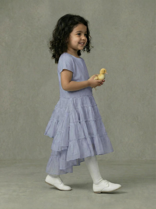 TIYA B0534 Blue Dress