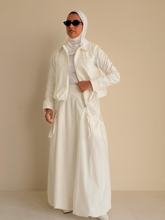 8192 Nova Edition-13 White Balloon Skirt