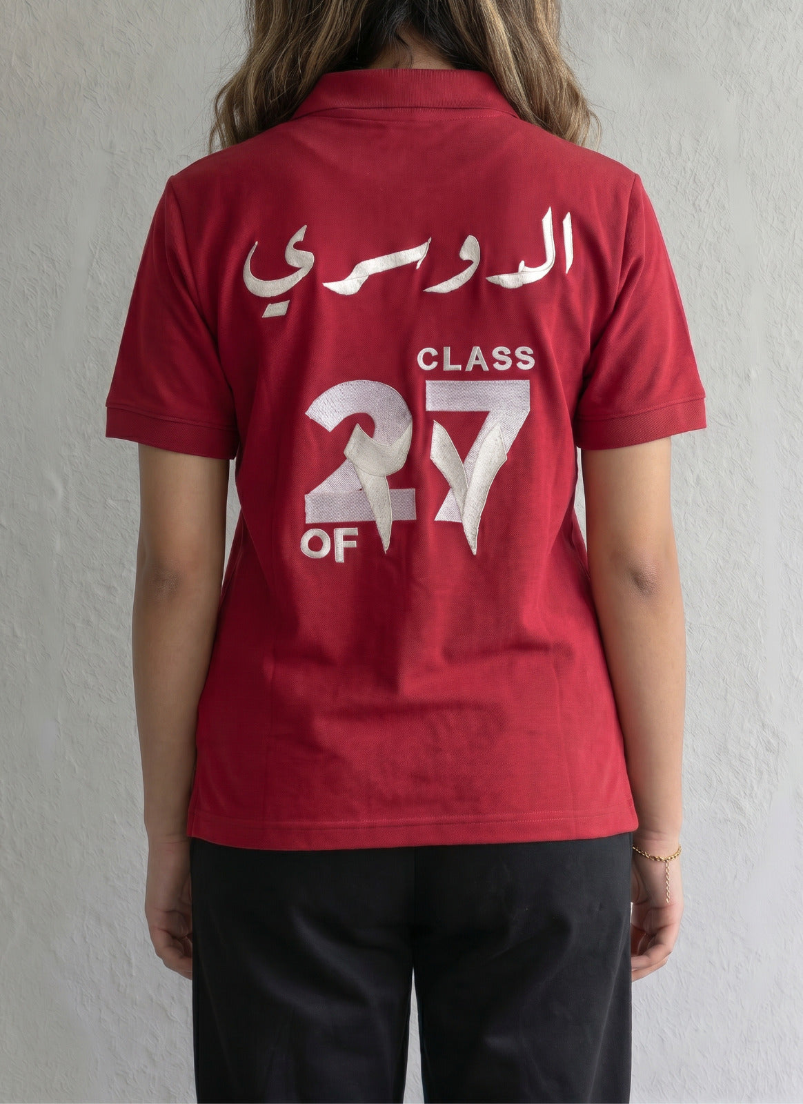 BIS Senior Red Polo T-Shirt For Women