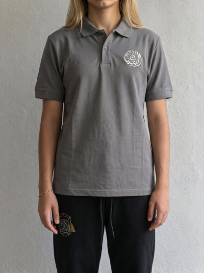 BIS Senior Grey Polo T-Shirt For Women