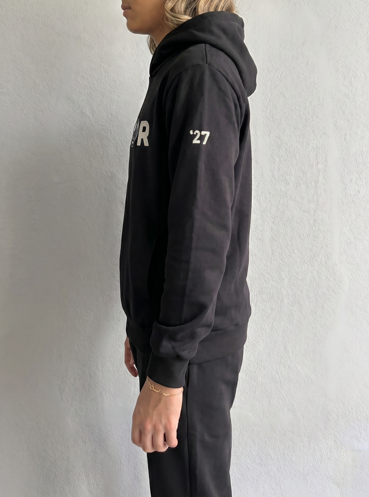BIS Senior Black Hoodie For Women