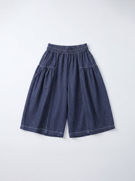 8133 Navy Blue Denim Pants For Girls
