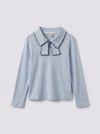 8127 Blue Top For Girls