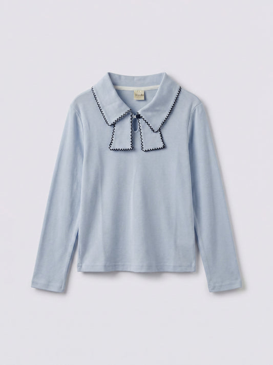 8127 Blue Top For Girls