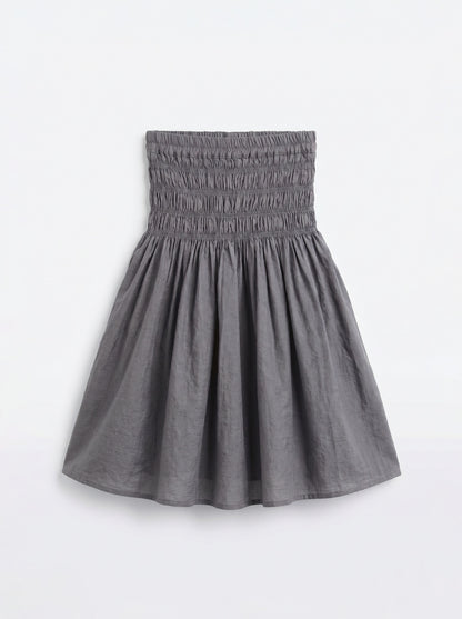 8136 Grey Skirt For Girls
