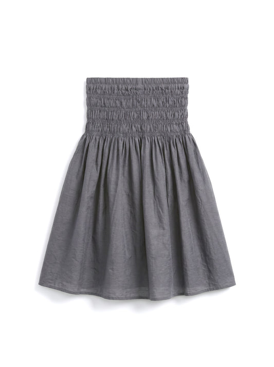 8136 Grey Skirt For Girls