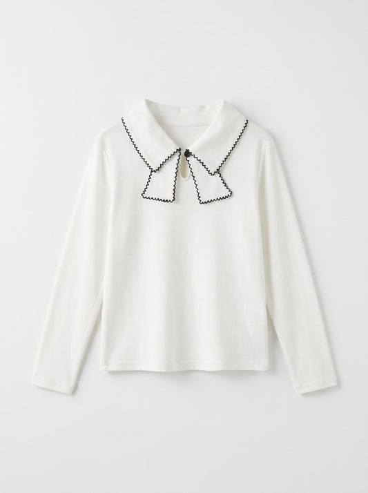 8127 White Top For Girls