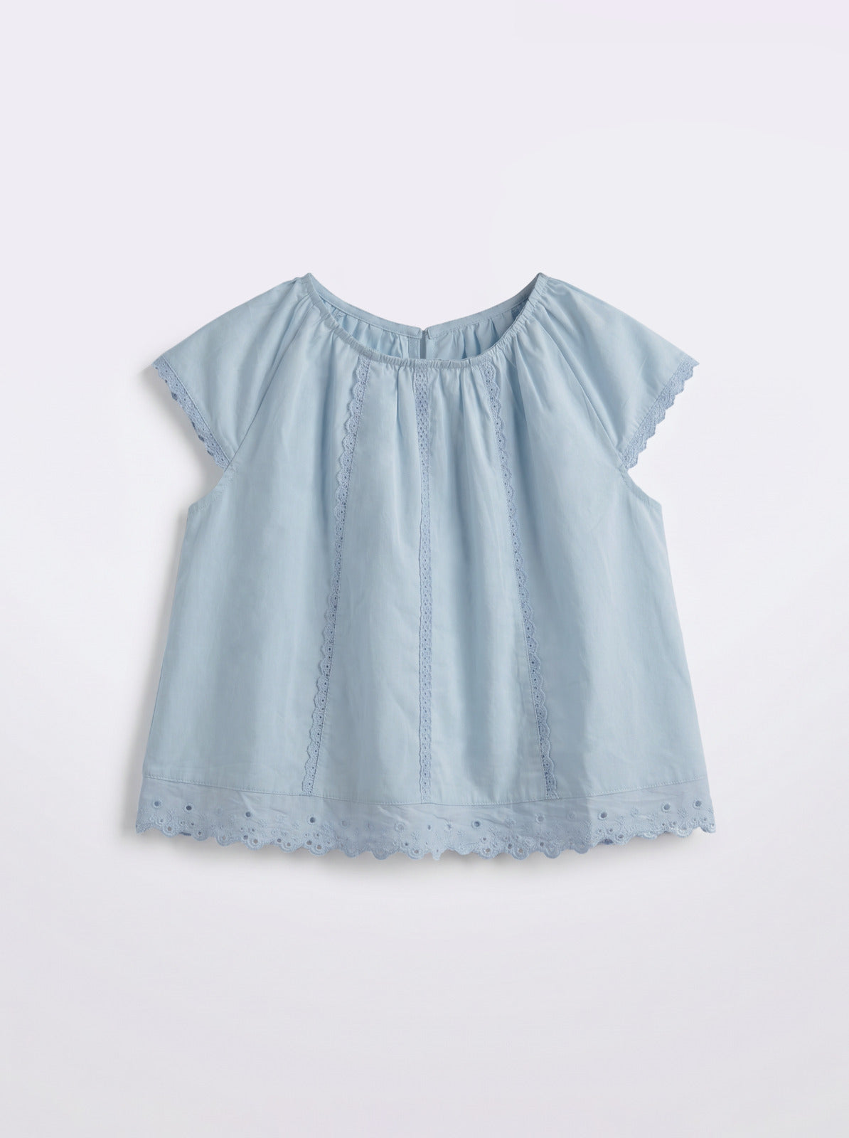 8131 Blue Dress For Girls