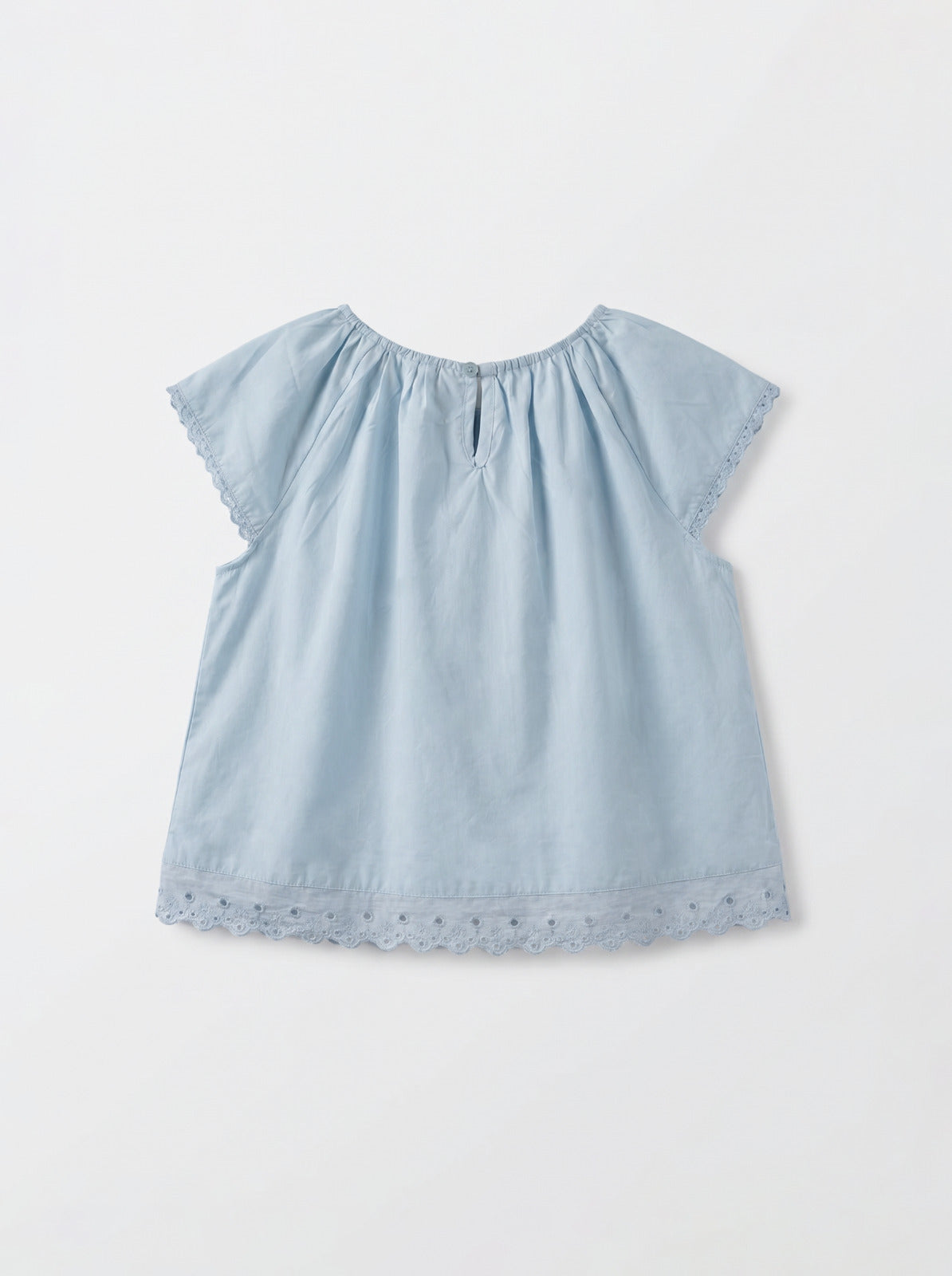 8131 Blue Dress For Girls