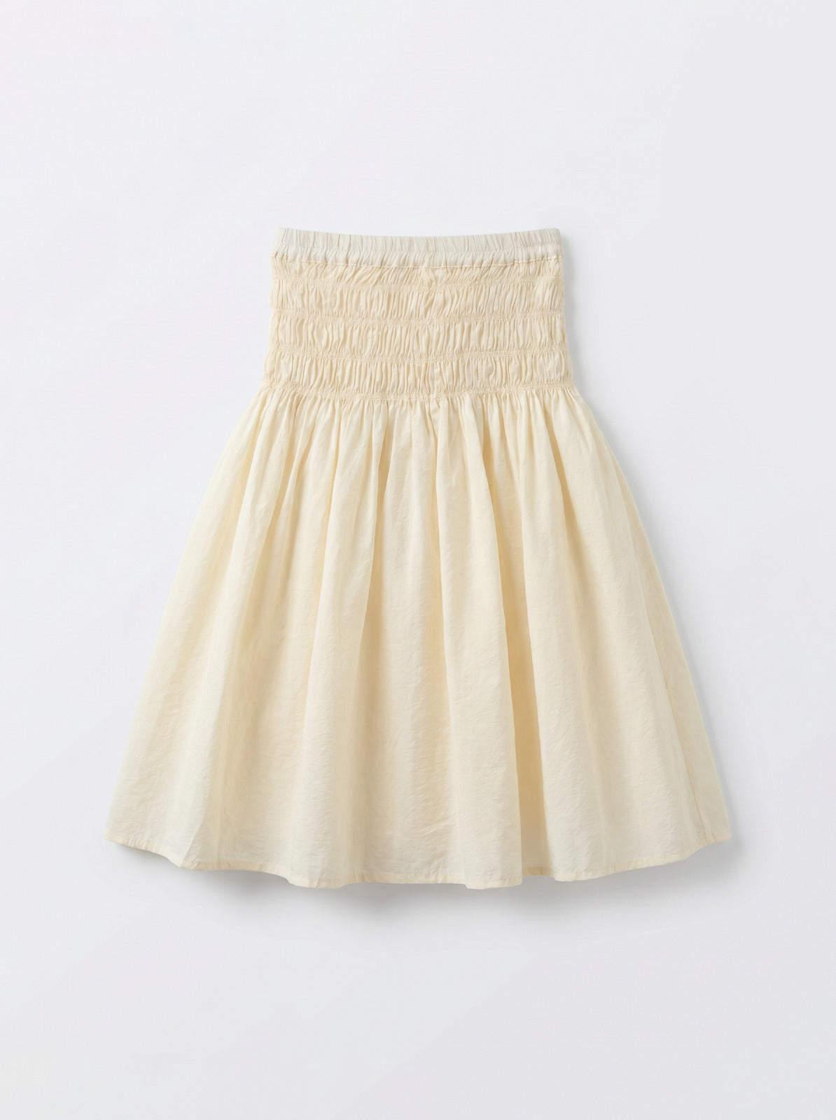 8136 Off White Skirt For Girls