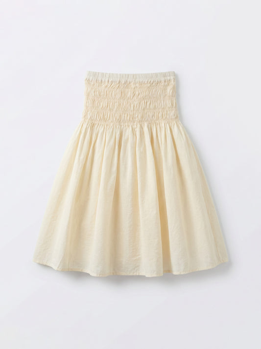 8136 Off White Skirt For Girls