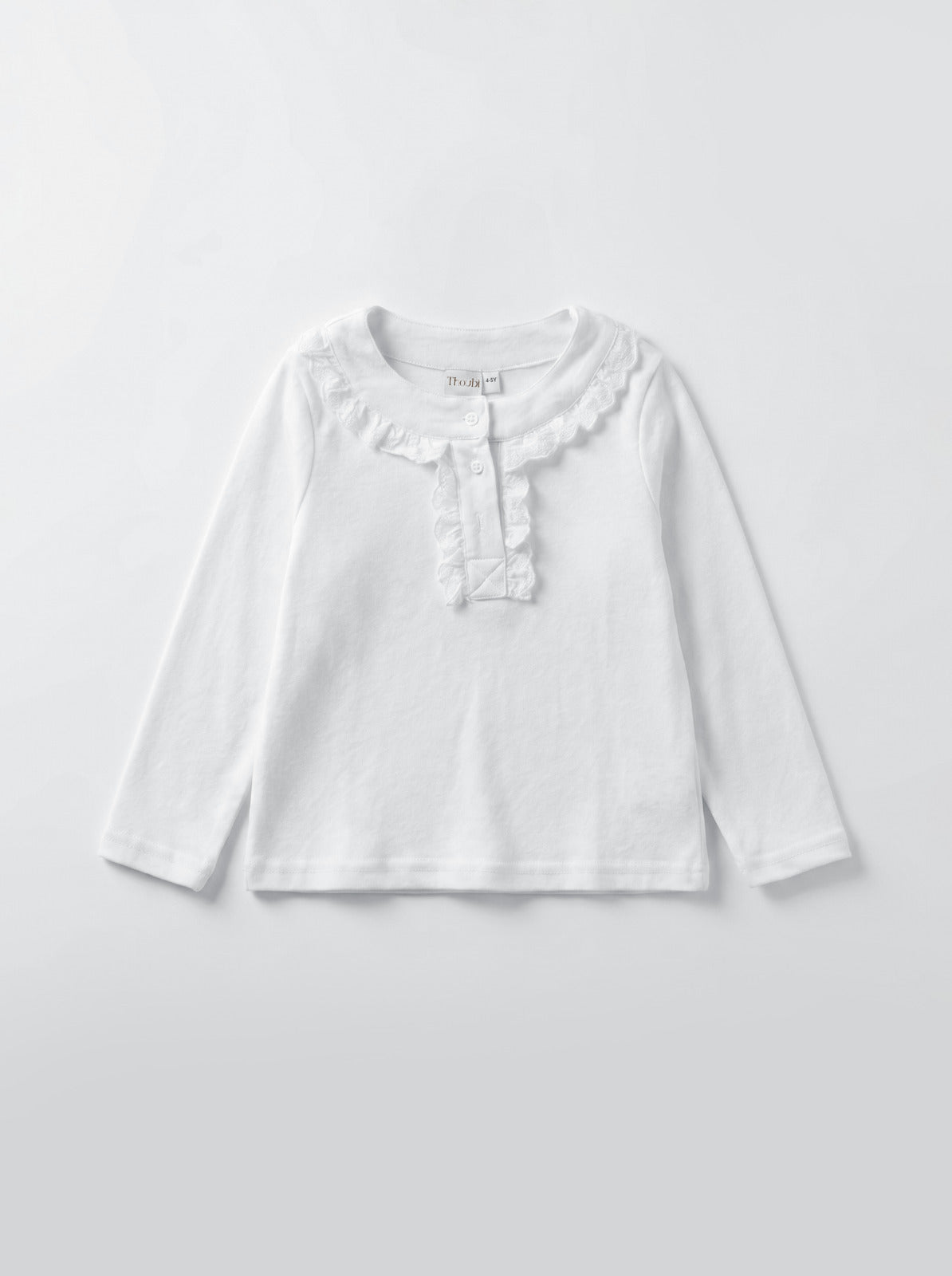 8128 White Top For Girls