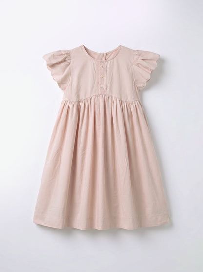 8130 Pink Dress For Girls