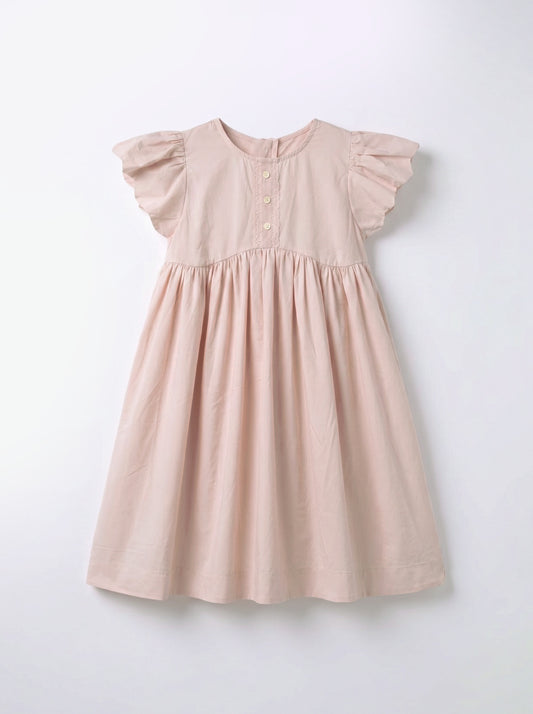 8130 Pink Dress For Girls