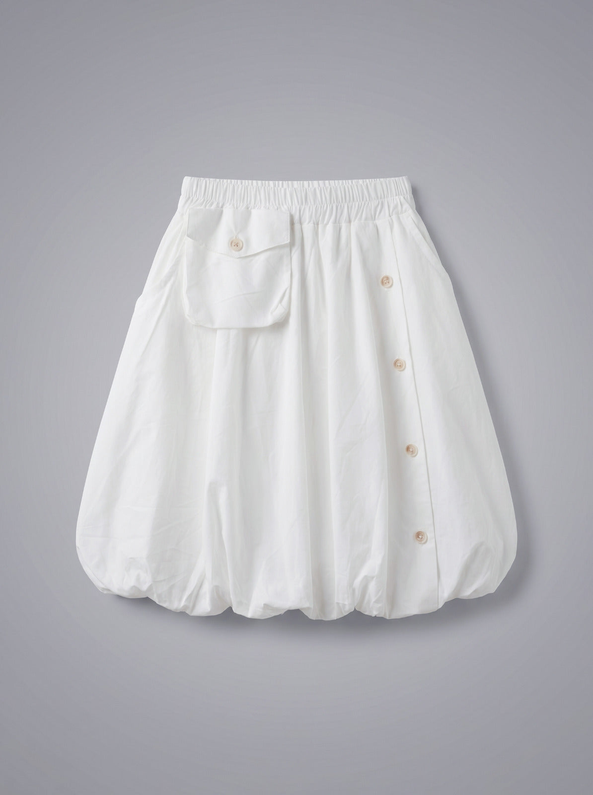 8132 White Skirt For Girls